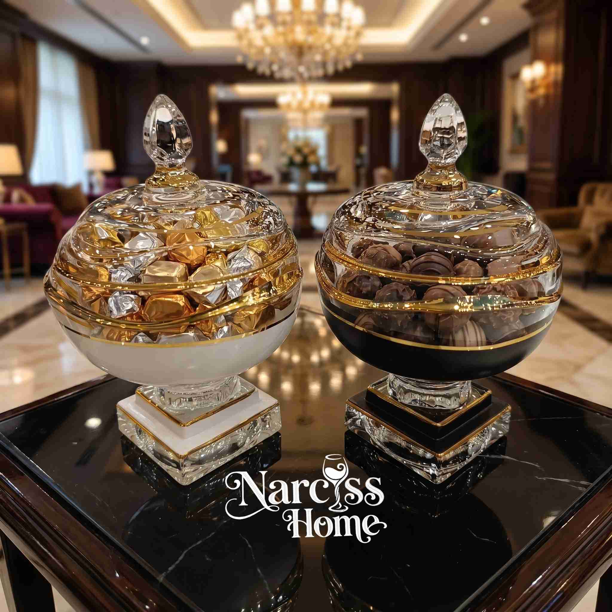 قندان پایه دار مورا