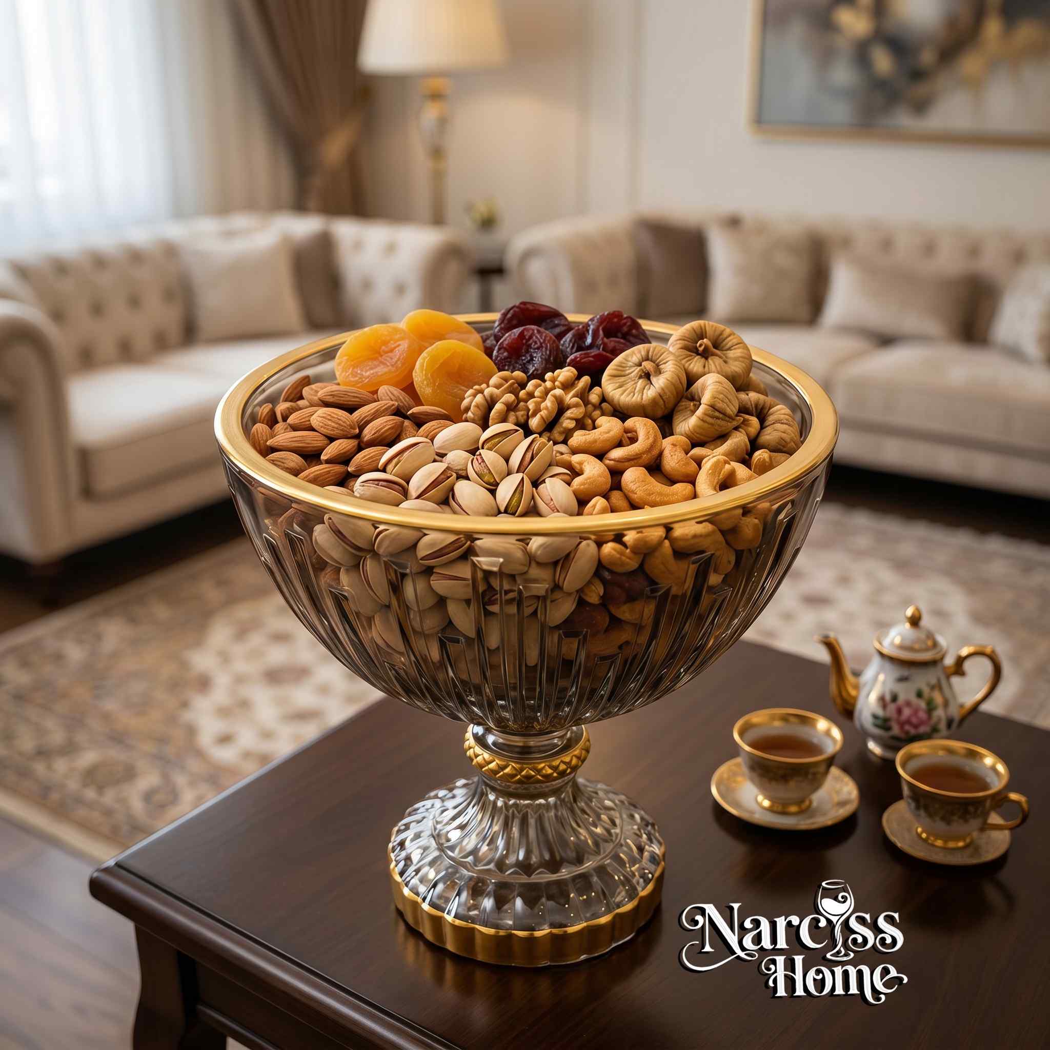 آجیل خوری پیانو شامپاین طلامات